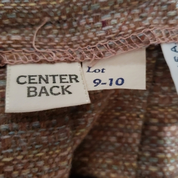 Vintage G. J. Forbes New York wool pleated skirt Women's Size Small - Picture 2 of 9